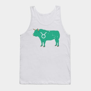 Taurus (Jungle Green) Tank Top